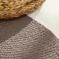 Vloerkleed Calmio Rond - Taupe