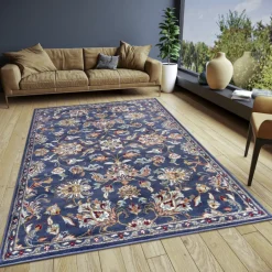 Vloerkleed Caracci - Blauw