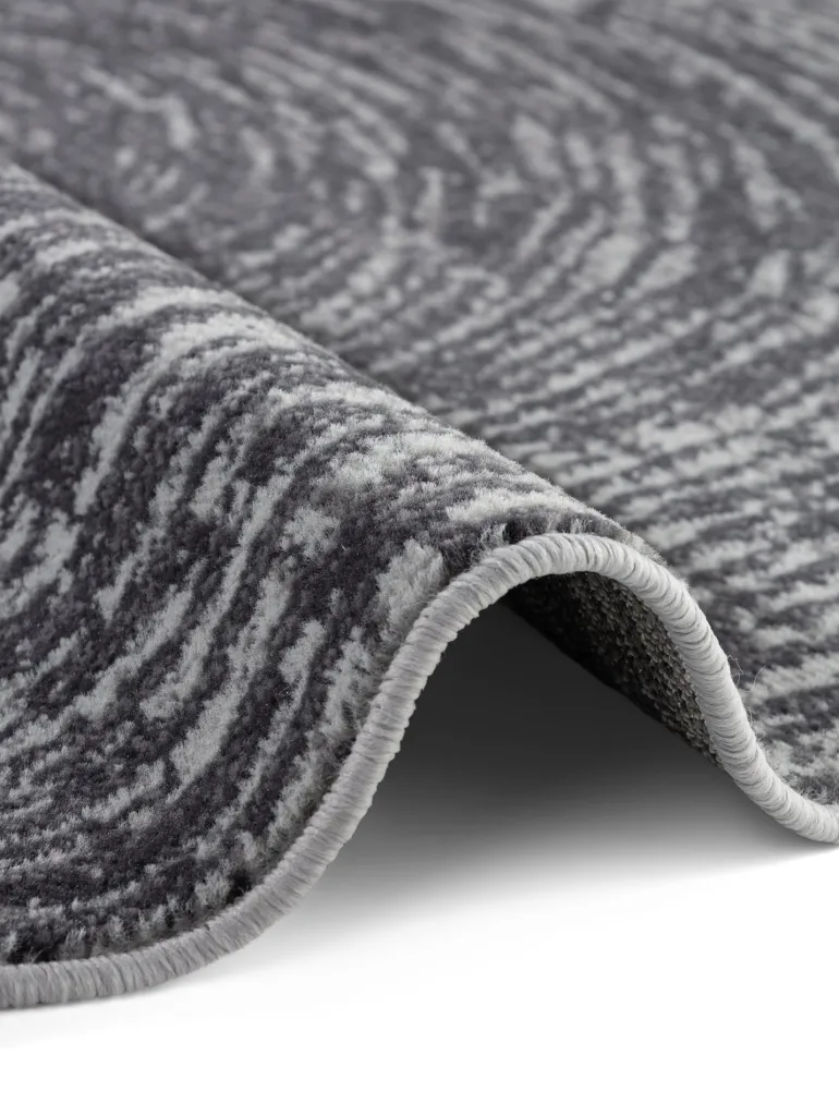 Vloerkleed Cavallo Rond - Grijs