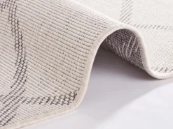 Vloerkleed Corsica Rechthoekig - grijs creme