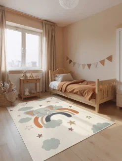 Vloerkleed Dreamy Jumbo Rechthoekig - Creme Multicolor