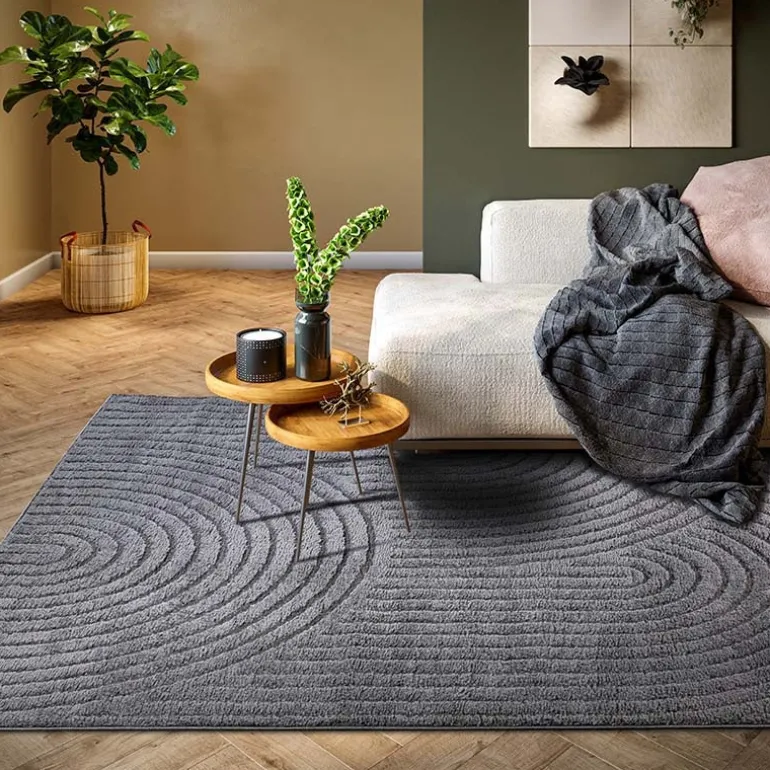 Vloerkleed Elle Decoration New York - Antraciet