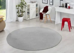 Vloerkleed Fancy Rond - Grijs