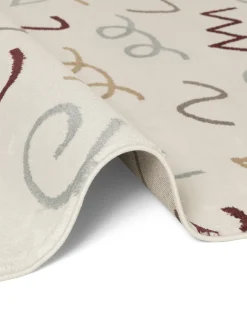 Vloerkleed Fiete Rond - Creme Multicolor