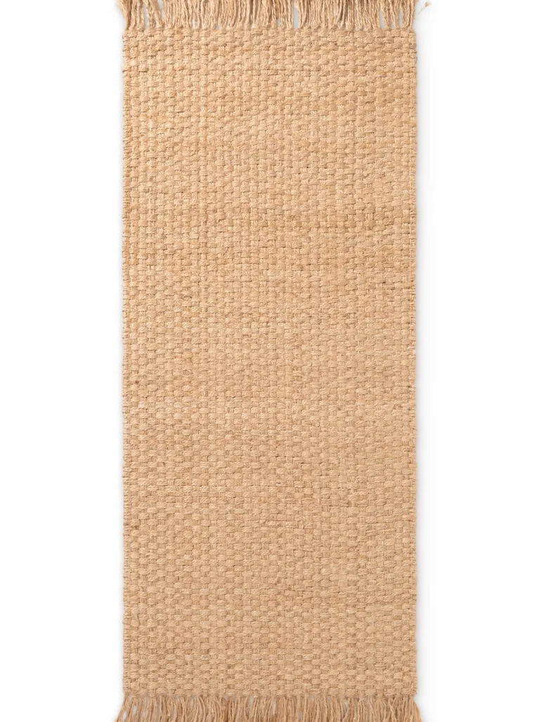 Vloerkleed Fjord Rechthoekig - Natuurlijk goud