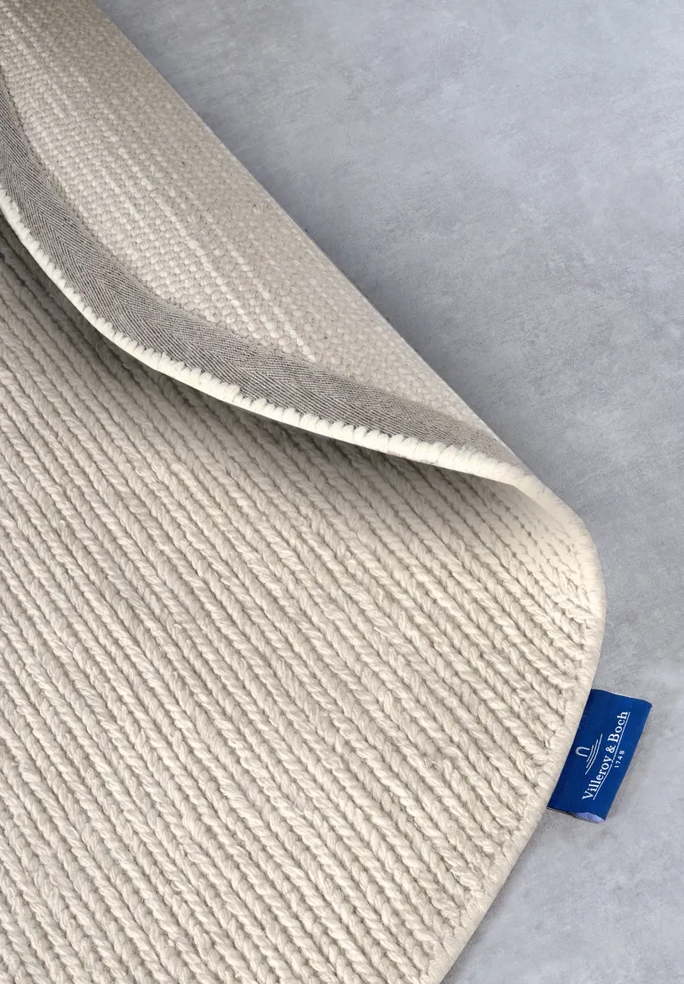 Vloerkleed Francois Rond - Wit