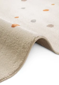 Vloerkleed Funny Dots Rechthoekig - creme, veelkleurig