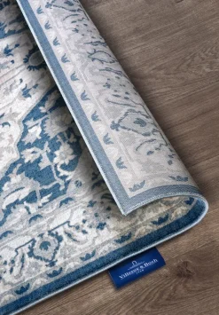 Vloerkleed Gabrielle Rechthoekig - Cremeblauw