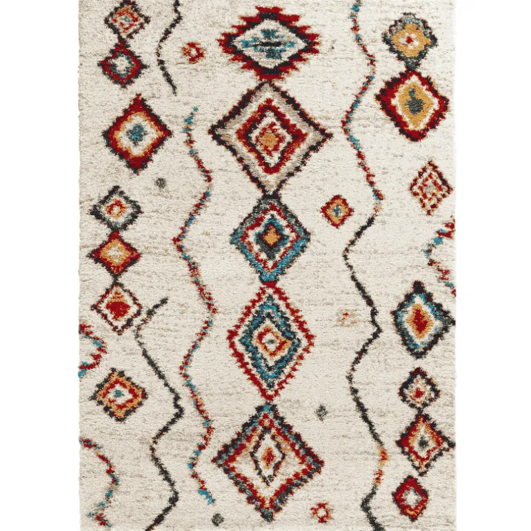 Vloerkleed Geometric - Creme