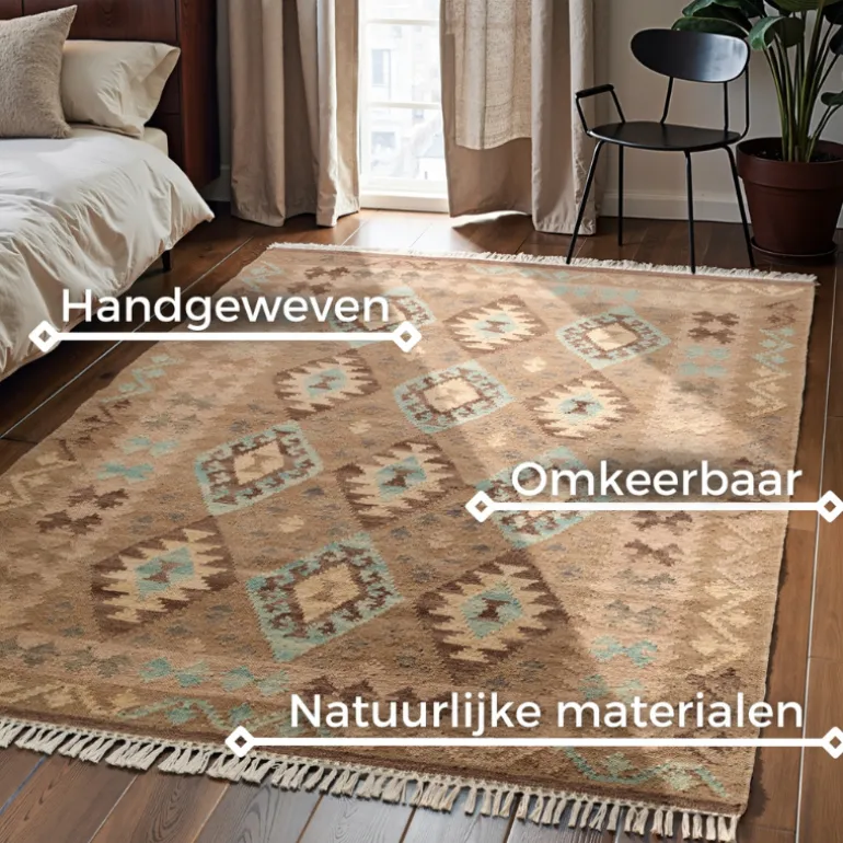 Vloerkleed Kamal - Multi