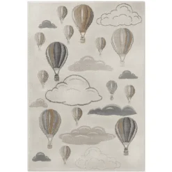 Vloerkleed Kids Hot Air Ballon