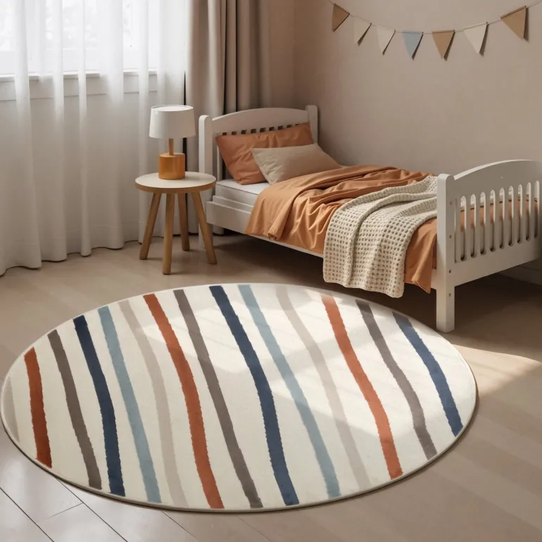 Vloerkleed Kids - Linnea Rond