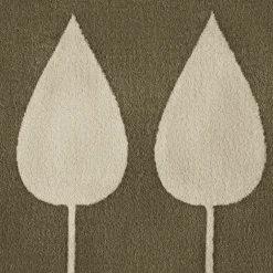 Vloerkleed Kids Lovely Leaves - Groen