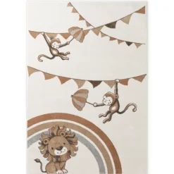 Vloerkleed Kids Monkey Party