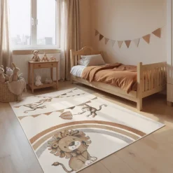 Vloerkleed Kids Monkey Party