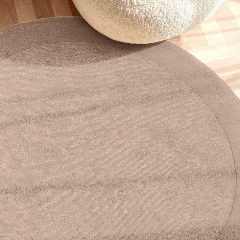Vloerkleed Kivi Rond - Beige