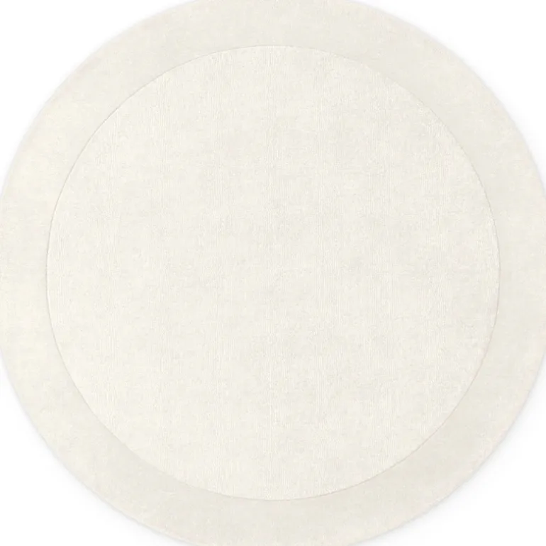 Vloerkleed Kivi Rond - Crème
