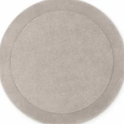 Vloerkleed Kivi Rond - Grijs