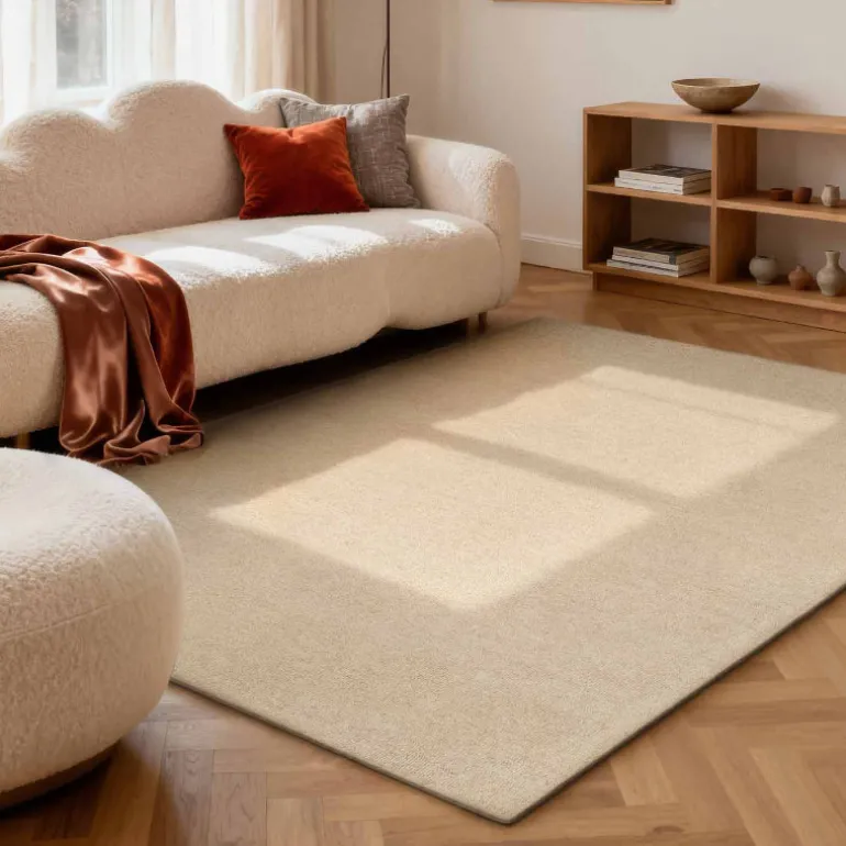 Vloerkleed Knots Rechthoekig - Lichtbeige