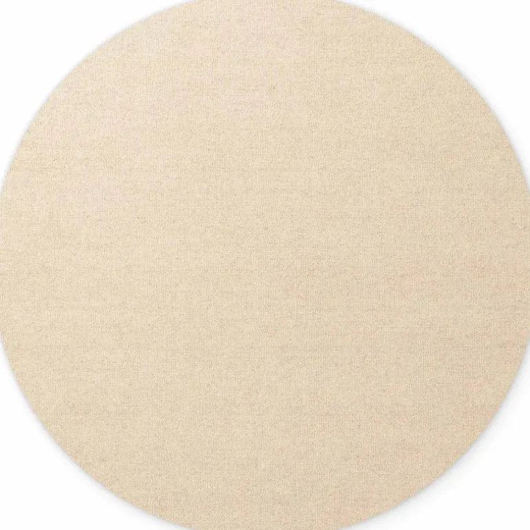 Vloerkleed Knots Rond - Lichtbeige