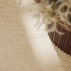 Vloerkleed Knots Rond - Lichtbeige