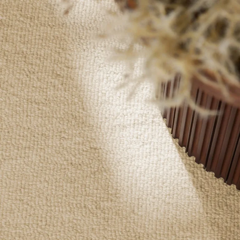 Vloerkleed Knots Rond - Lichtbeige