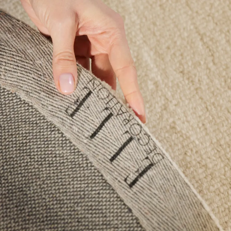 Vloerkleed Knots Rond - Lichtbeige