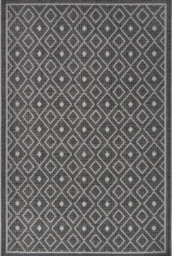 Vloerkleed Lahal Rechthoekig - Grijs/Beige