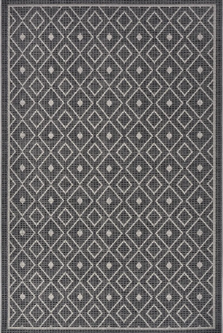 Vloerkleed Lahal Rechthoekig - Grijs/Beige