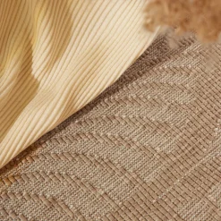 Vloerkleed Liora Rechthoekig - Jute/Wit