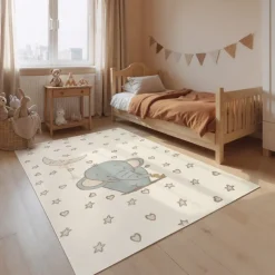 Vloerkleed Little Ellie Rechthoekig - Creme Multicolor