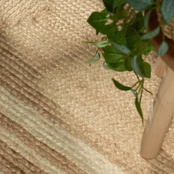 Vloerkleed Looma Rechthoekig - Natuur Goud Ivoor