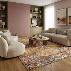 Vloerkleed Maderno - Goud