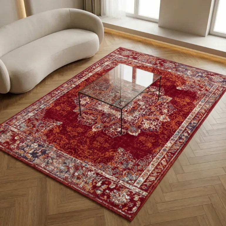 Vloerkleed Maderno - Rood