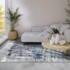 Vloerkleed Malard - Grijs/Blauw