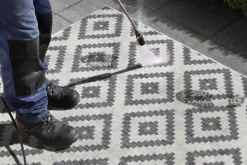 Vloerkleed Malta Rechthoekig - grijs, creme