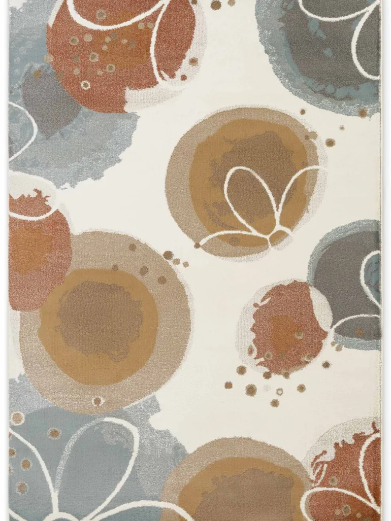 Vloerkleed Marigold Rechthoekig - Creme Multicolor