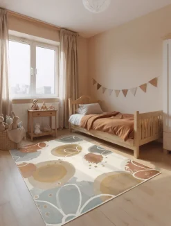 Vloerkleed Marigold Rechthoekig - Creme Multicolor