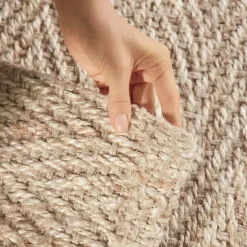 Vloerkleed Mirabelle Rechthoekig - Natuurlijk ivoor