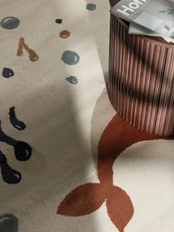 Vloerkleed Moby Rechthoekig - Creme Multicolor