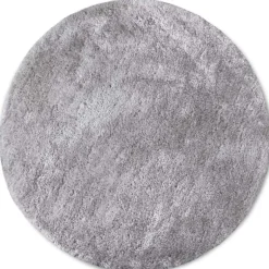 Vloerkleed Olaf Rond - Lichtgrijs