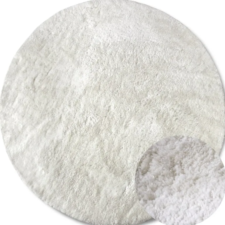 Vloerkleed Olaf Rond - Wit