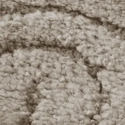 Vloerkleed Panglao Rond - Taupe