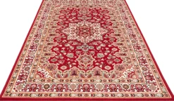 Vloerkleed Parun Tabriz Rechthoekig - rood