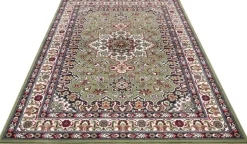 Vloerkleed Parun Tabriz Rechthoekig - groen