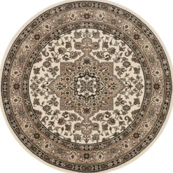 Vloerkleed Parun Tabriz Rond - beige