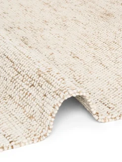 Vloerkleed Peas Rechthoekig - Creme beige