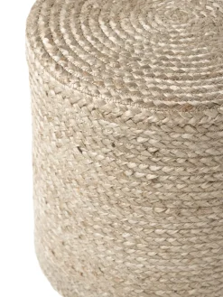 Vloerkleed Pouf Looma Rechthoekig - Natuur Greige