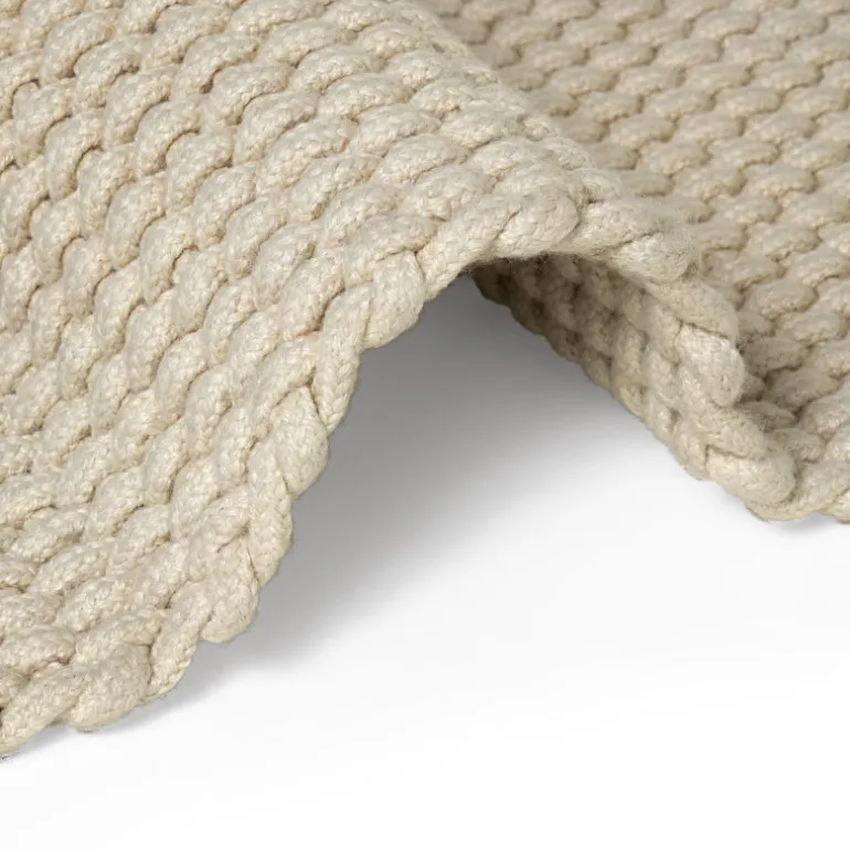 Vloerkleed Rope Rechthoekig - Crème