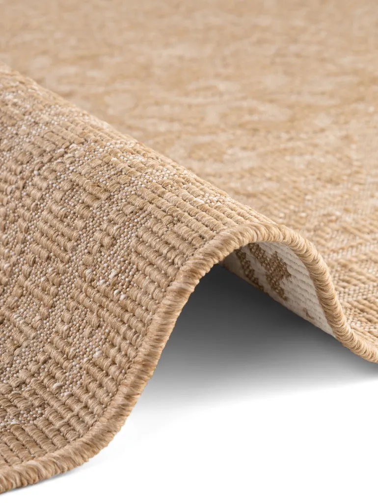 Vloerkleed Rosel Rechthoekig - Jute wit